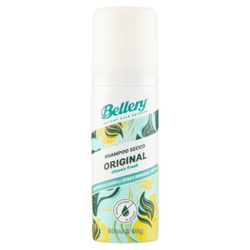 Bellery Shampoo Secco Original Classic Fresh 50 Ml