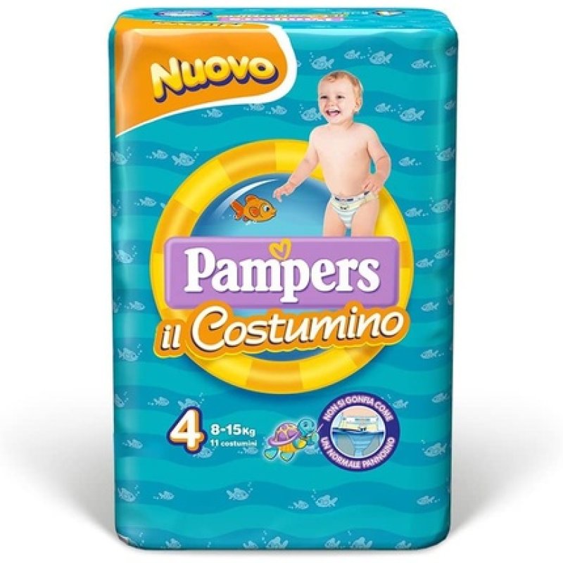 Pampers 11 Costumes 8-15 Kg, Size 4