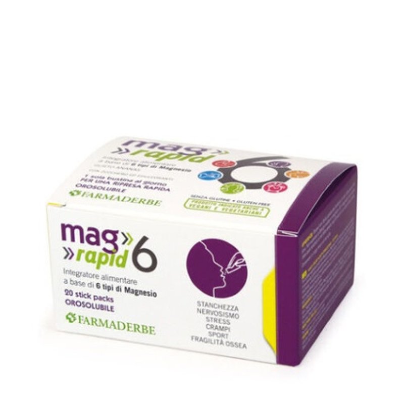 Mag 6 Rapid Farmaderbe 20 Sticks