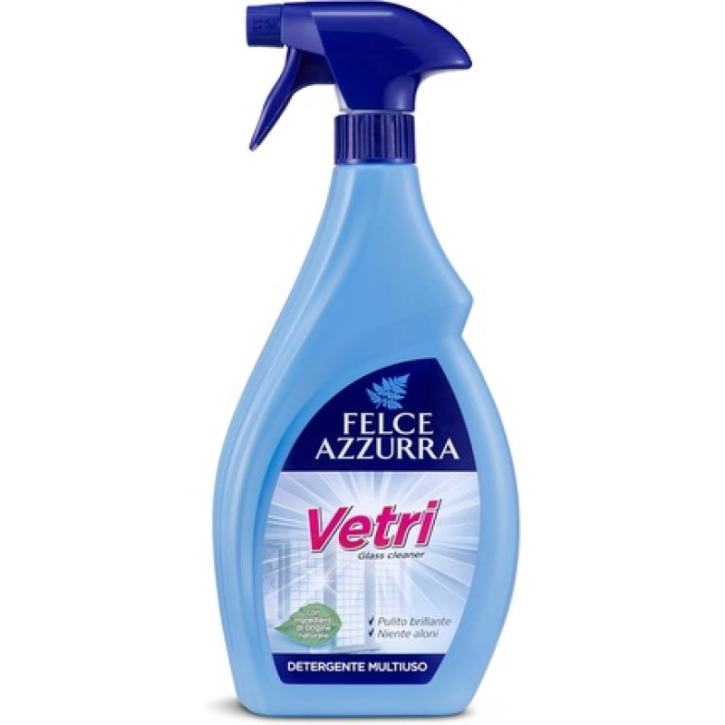 Felce Azzurra Glass Cleaner Streak-Free with Classic Fragrance