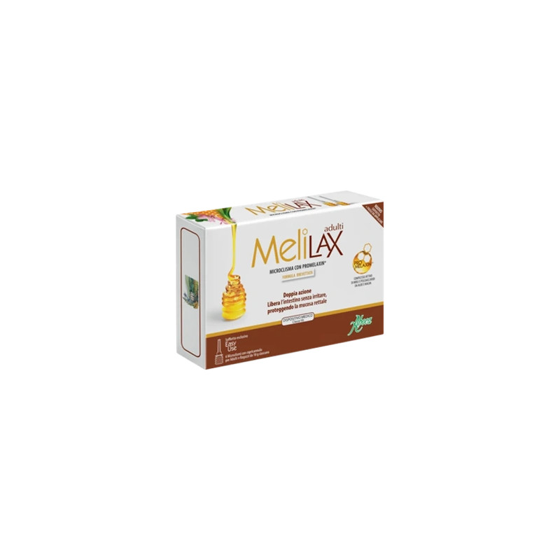Aboca Melilax Adults Disposable Micro-Enemas - 6 Units