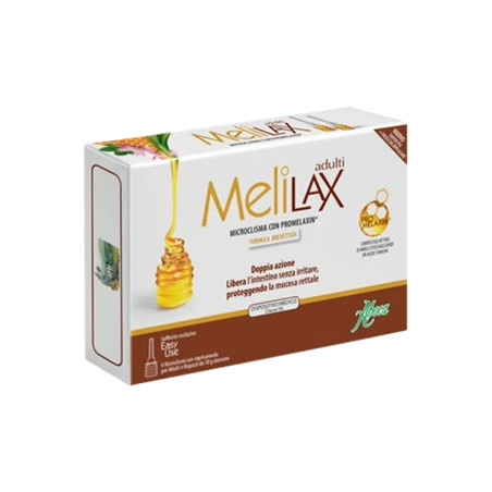 Aboca Melilax Adults Disposable Micro-Enemas - 6 Units