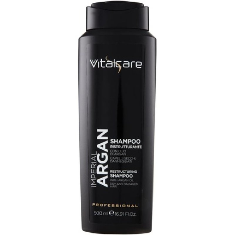 Vitalcare Imperial Argan Restructuring Hair Shampoo for Dry and Damaged Hair with Argan Oil 500ml