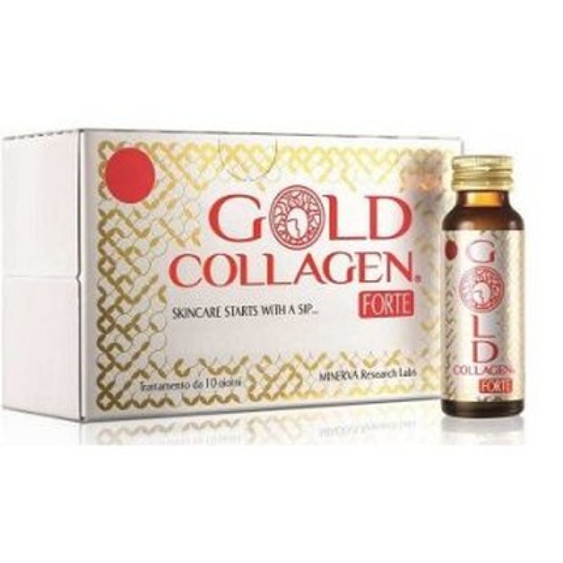 Minerva Research Labs Gold Collagen Forte 10 Flacons