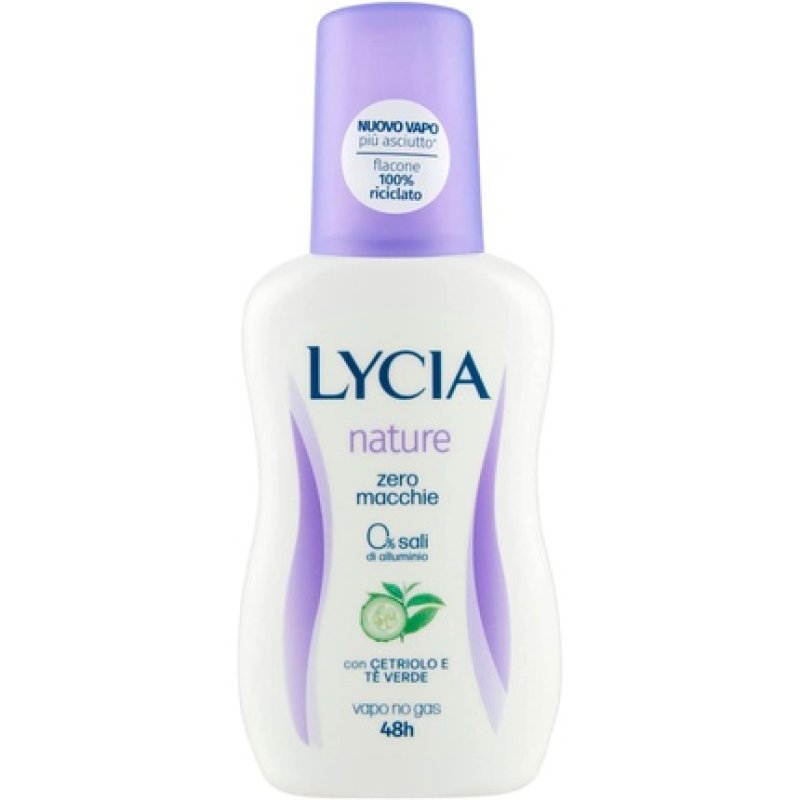 Lycia Deo Nature Cucumber and Green Tea Deodorant Spray 48H 75ml