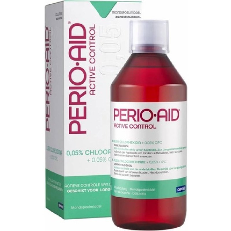 Perioaid Mouthwash Active Control 0.05% 500 Ml