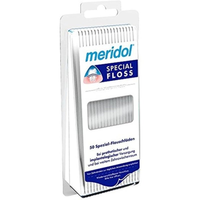 Meridol Special Floss Special Fleece Threads Pack of 50