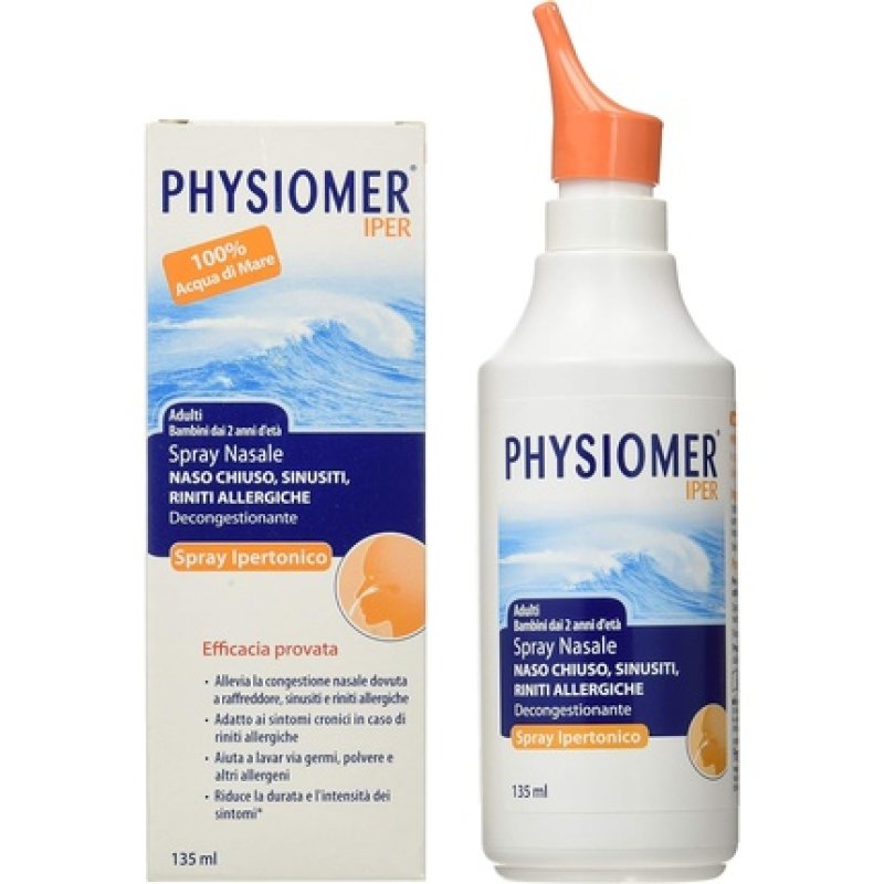 Physiomer Hypertonic Nasal Spray 135ml