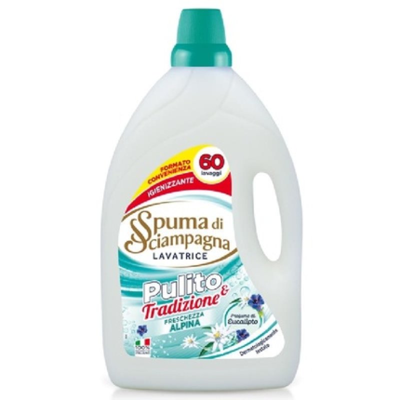 SPUMA DI SCIAMPAGNA LAVATRICE LIQUIDO 60 Laundry Detergent