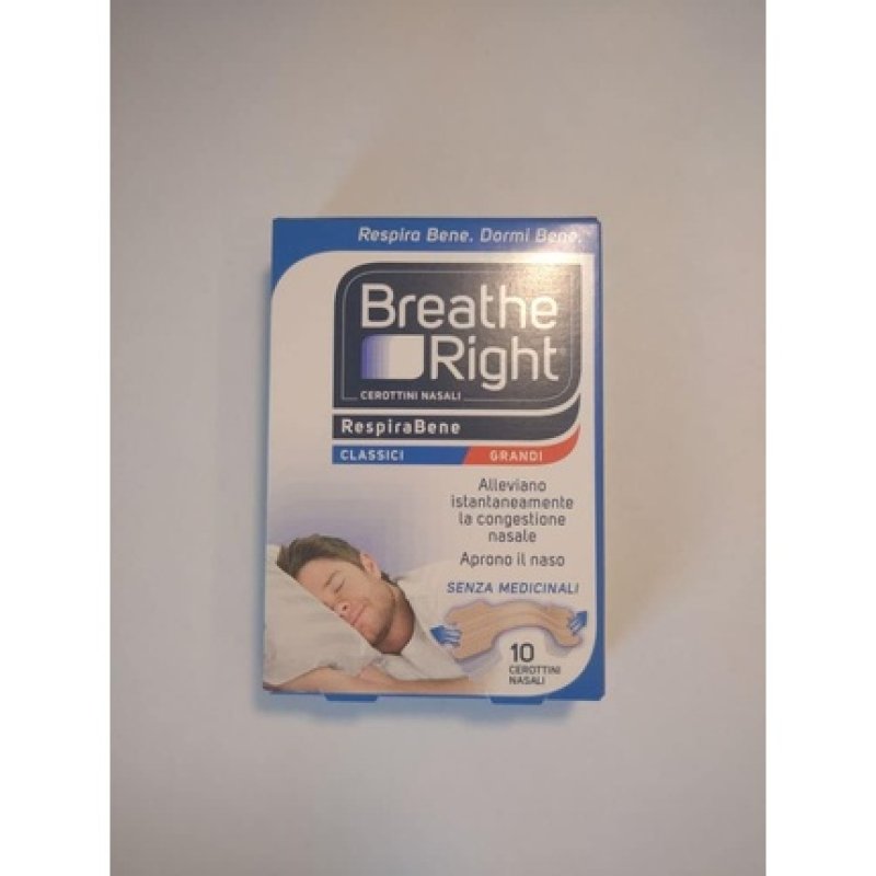 Breathe Right Original Nasal Strips Large Classic