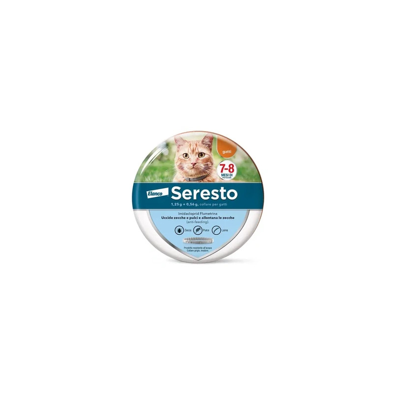 Elanco Italia Spa Seresto Flea And Tick Control Collar For Cats