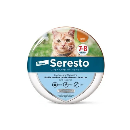 Elanco Italia Spa Seresto Flea And Tick Control Collar For Cats
