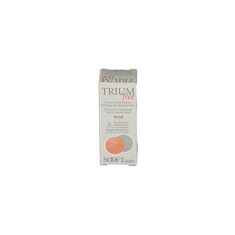Fidia Pharmaceuticals Trium Free Eye Drops 10 Milliliters