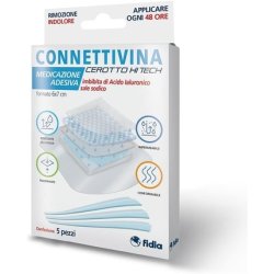 Fidia Farmaceutici Cerotto Connettivina Hitech 6 X 7 Cm 5 Pieces