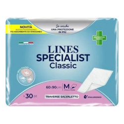 Fater Spa Absorbent Pad Lines Specialist Classic Size 60x90 Cm 30 Pieces