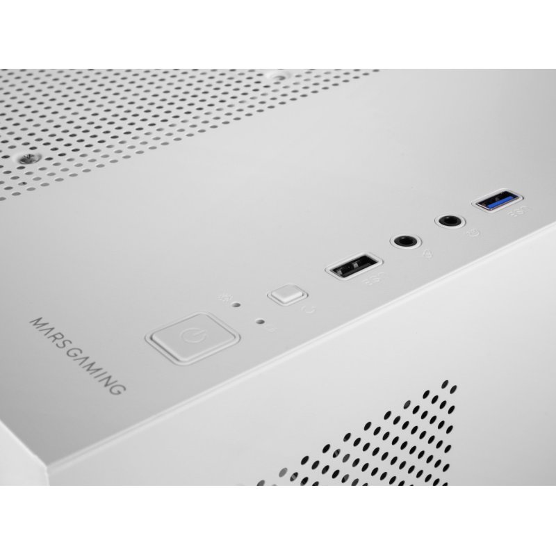 Mars Gaming MC-3TLITEW Mini Tower White