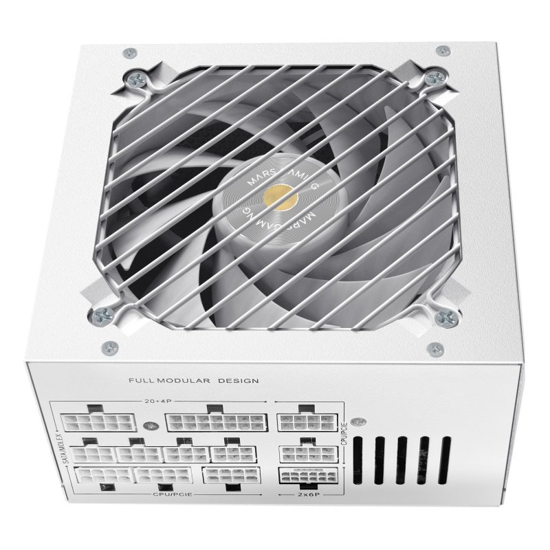 Alimentation ATX Mars Gaming MPBP - 1000W (Blanc) Version SI