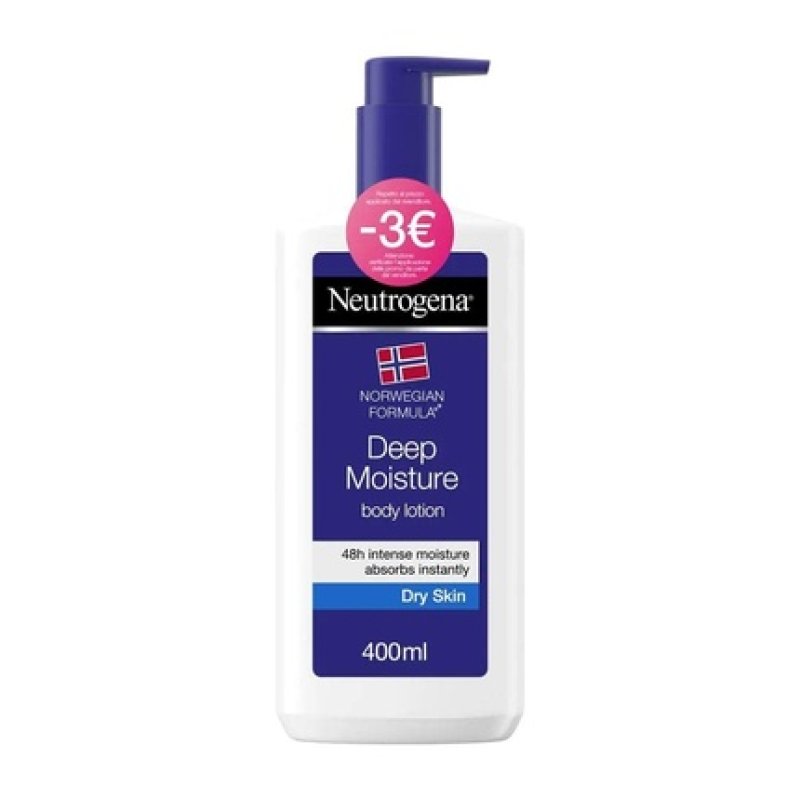 Neutrogena Norwegian Formula Fragrance-Free Body Fluid Moisturizer 400ml