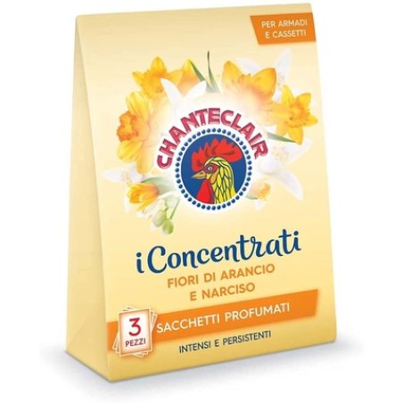 Chanteclair, Scented Sachets I Concentrate Orange And Daffodil - 1 Pack Of 3