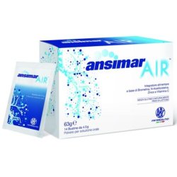 Abc Farmaceutici Ansimar Air Dietary Supplement 14 Bags 4.5g - Pack of 14