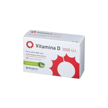 Metagenics Belgium Vitamin D 2000 Iu Chewable Vitamin D Supplement 168 Tablets