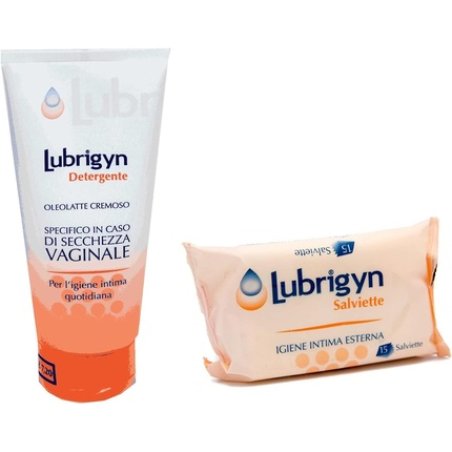 Intimate Care Cofanetto Per L' Igiene Intima Detergent and Intimate Wipes Lubrigyn
