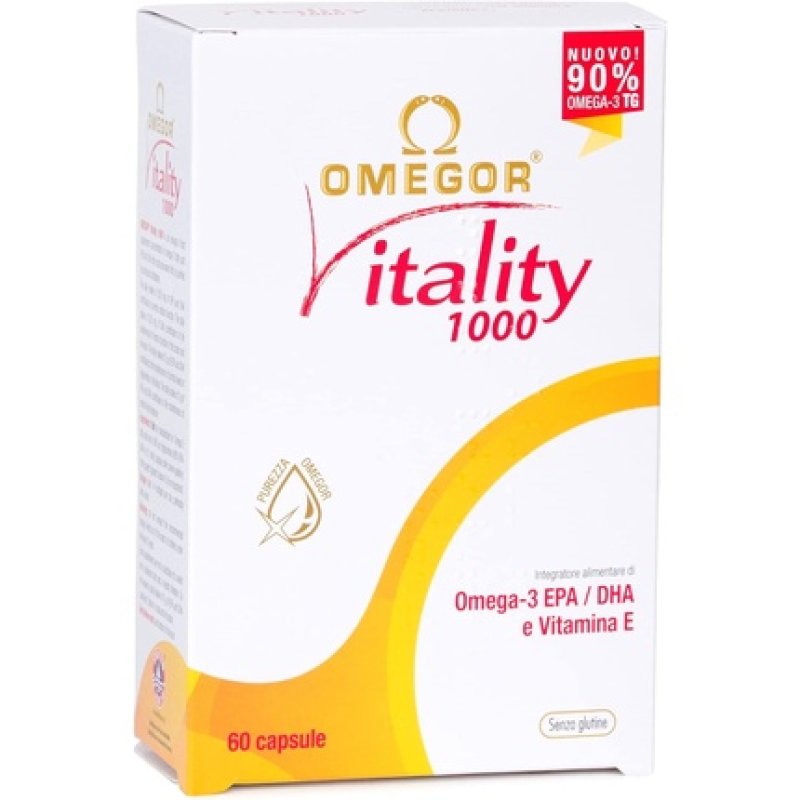 OMEGOR Vitality 1000 - New with 90% Omega-3 TG! 5* IFOS Certified Since 2006. EPA 535mg and DHA 268mg per Pearl. Min.