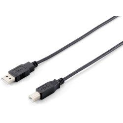 Equip 128862 Câble USB 2.0 Type A vers Type B, 5.0m , Noir
