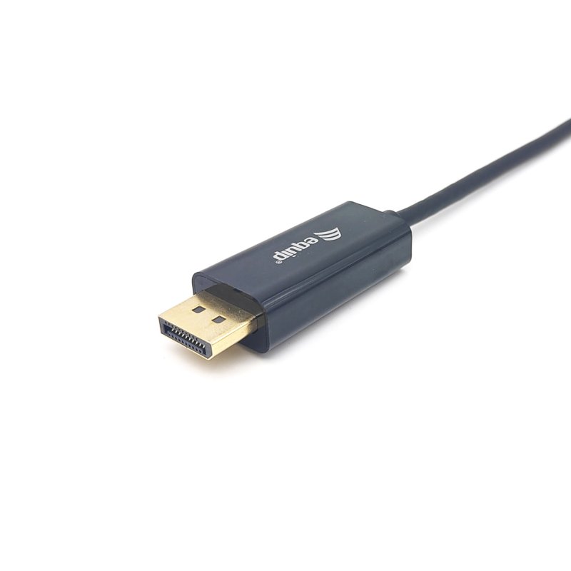 Equip Adapter - USB-C (M) - DisplayPort (M) - 1m - Black