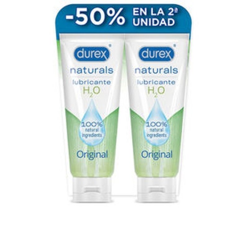 Naturals 100% Natural Lubricant Gel Lot 2 X 100 Ml
