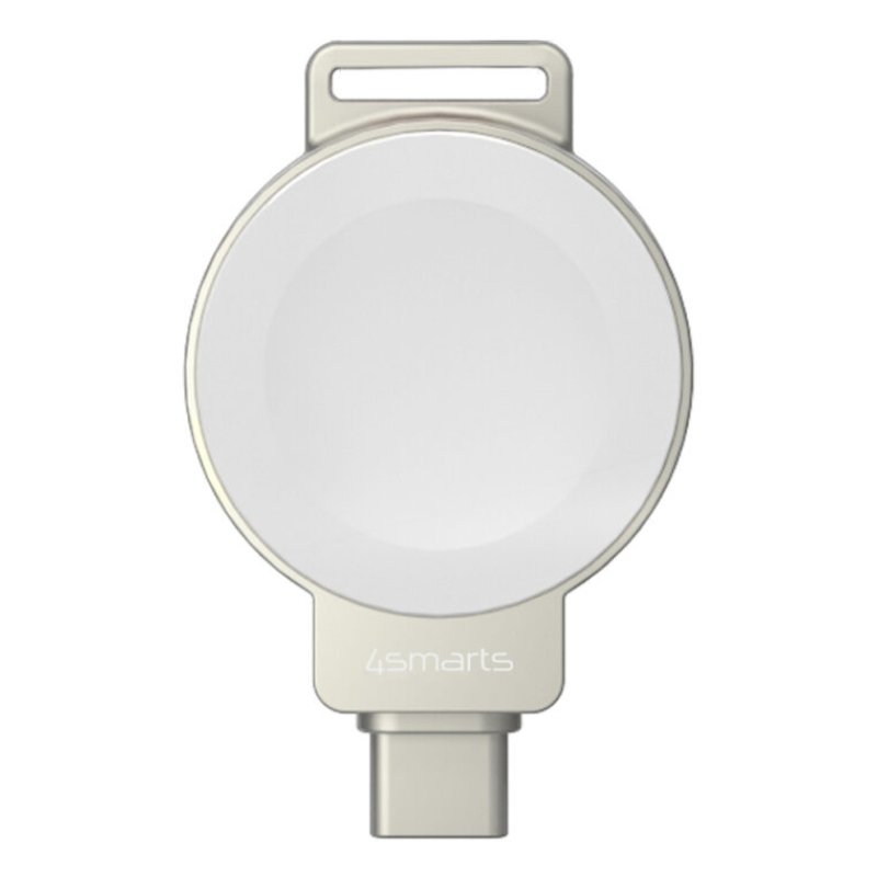 4smarts Wireless Charger fr Apple Watch, silber