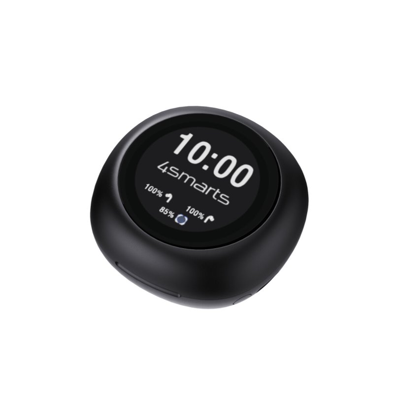 4smarts TWS Bluetooth Kopfhrer SkyBuds Screen Pro ANC,schwarz