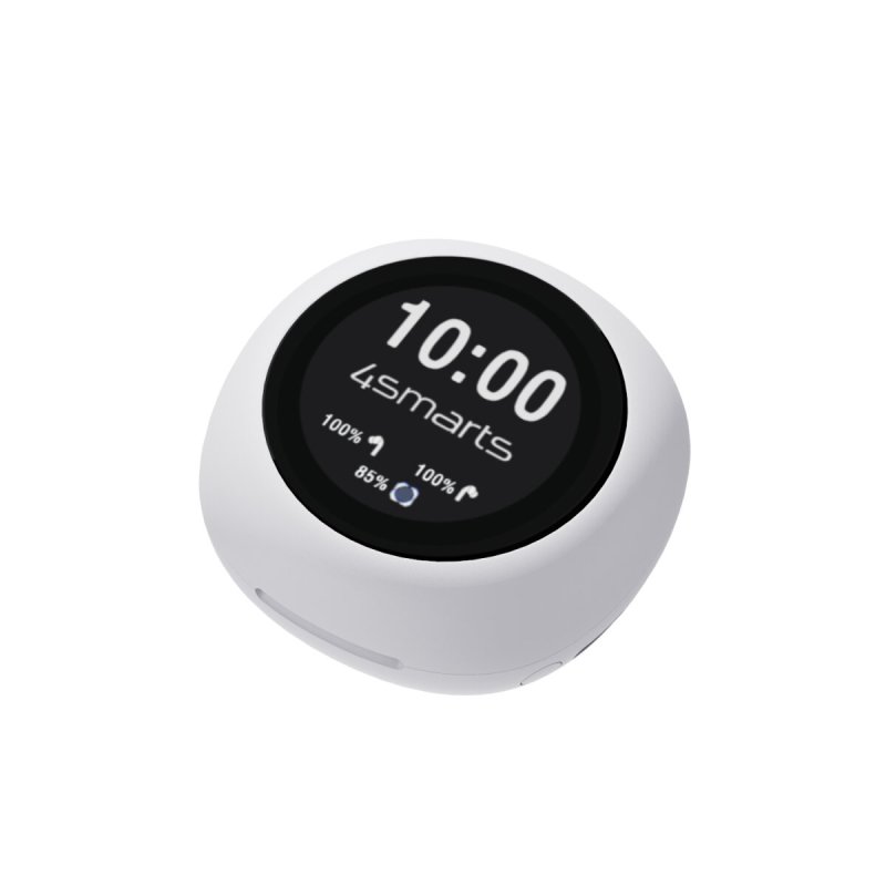 4smarts TWS Bluetooth Kopfhrer SkyBuds Screen Pro ANC,wei