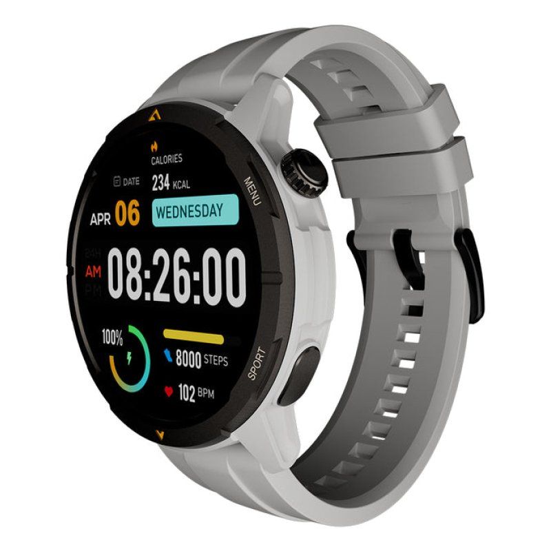 AGM Legion 3.63 cm (1.43") AMOLED Digital Touchscreen Grey, White GPS (satellite)