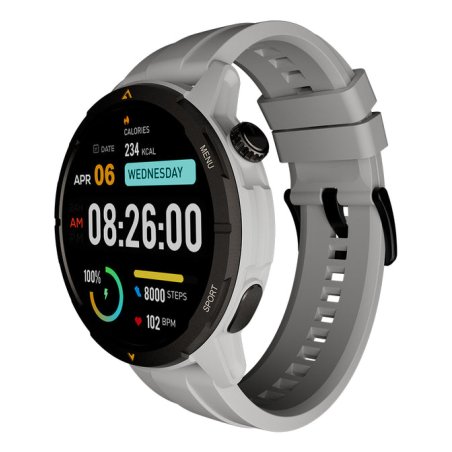 AGM Legion 3,63 cm (1.43") AMOLED Numérique Écran tactile Gris, Blanc GPS (satellite)