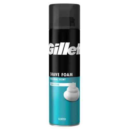 Gillette Classic Shaving Foam for Sensitive Skin 200ml