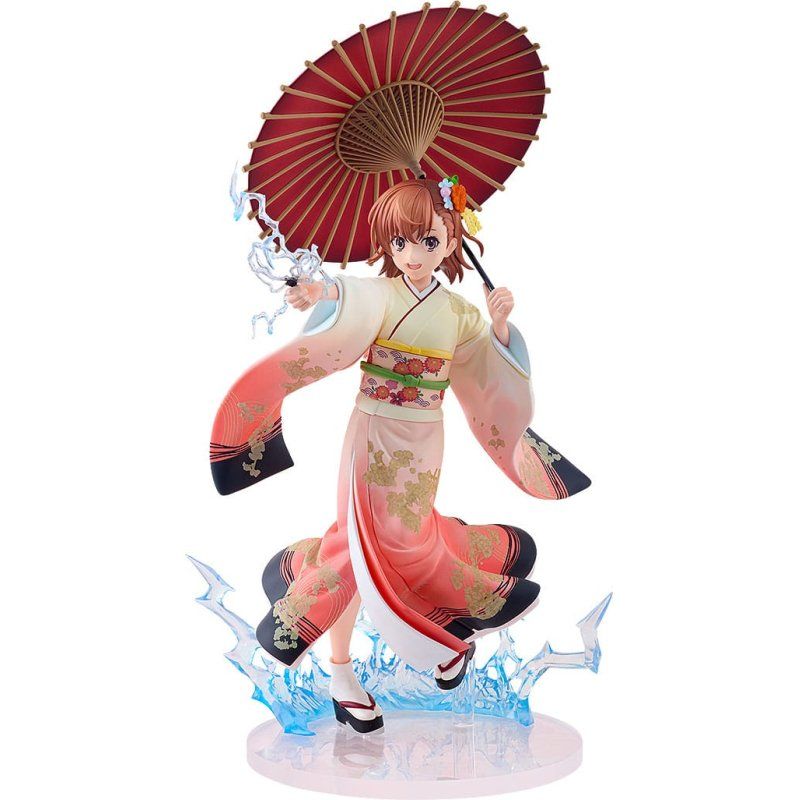 A Certain Scientific Railgun T statuette 1/7 Mikoto Misaka Furisode Kimono Ver. 28 cm