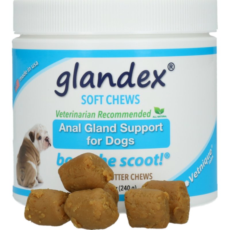 Vetnique - Glandex Soft Chews 240g (60stk) - support natural emptying of the anal glands