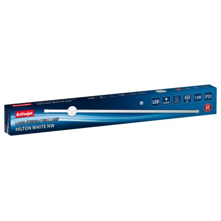 Activejet LED wall lamp AJE-HILTON White NW
