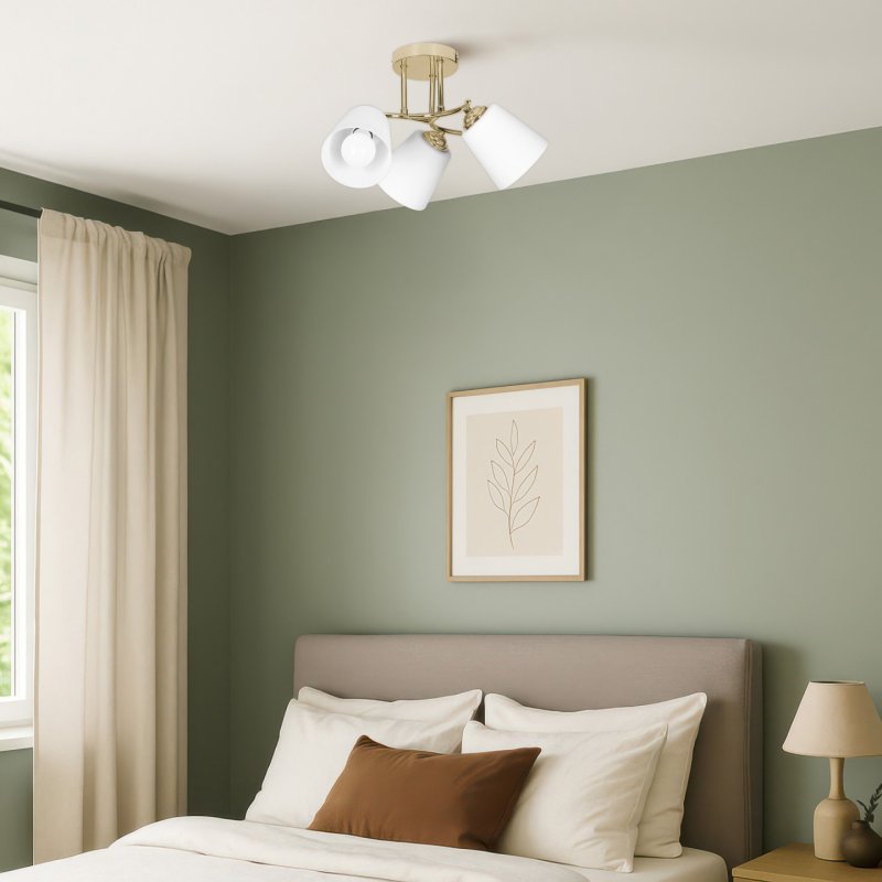 Activejet pendant lamp AJE-EMILY 3P GOLD E27 3x40W