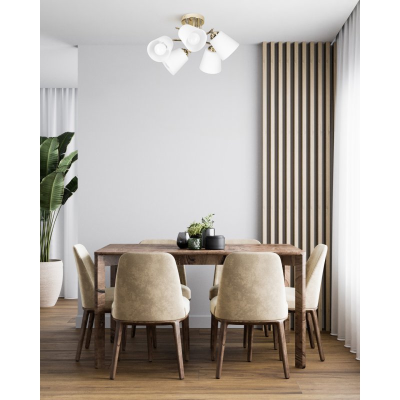 Activejet AJE-EMILY 5P GD éclairage de plafond E27 200 W