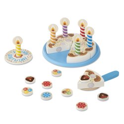 Melissa & Doug - Holz Geburtstagskuchen