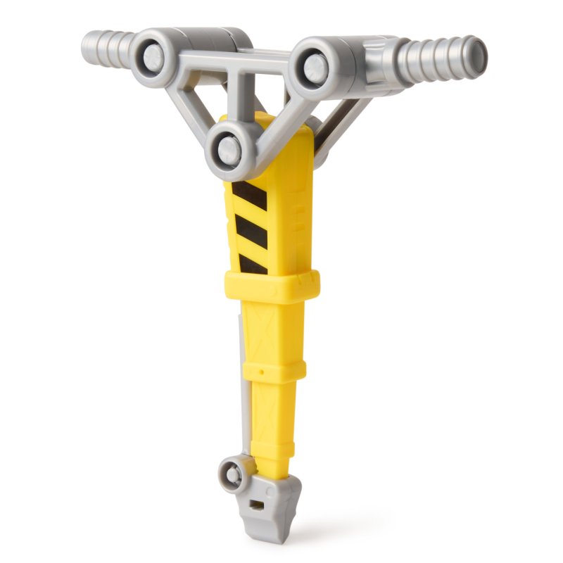 Rubble & Crew Charger's Mega Power Crane, Toy Truck with Charger Figure & 2 Detachable Tools, PAW Patrol Kids Toys for