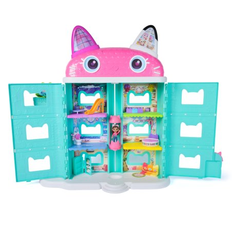 Gabby's Dollhouse : The Movie, Gabby’s Meow-mazing Dollhouse, with Toy Figure & Dollhouse Accessories, Kids Toys for