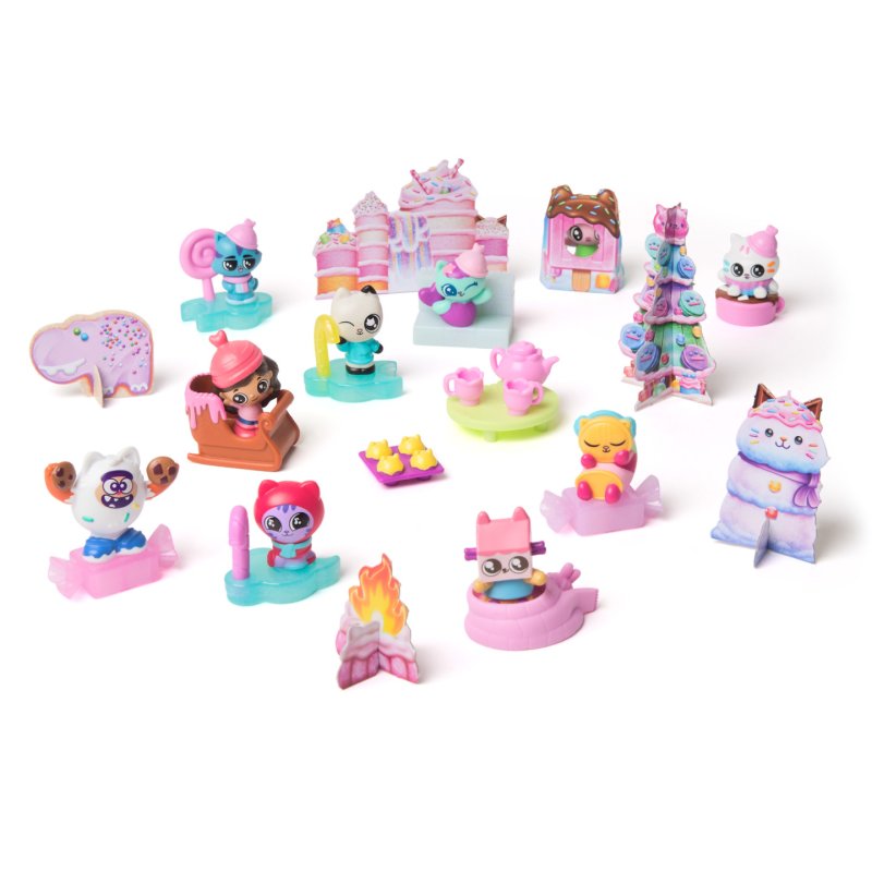 Gabby's Dollhouse : The Movie, Gabby's Sweet Treat Advent Calendar, 24 Surprise Toys, Winter Candy Wonderland, Kids