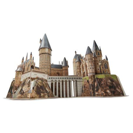 4D Build, Harry Potter Hogwarts Castle 3D Puzzle Model Kit 209 Pcs | Harry Potter Gifts Desk Decor | Building Toys | 3D