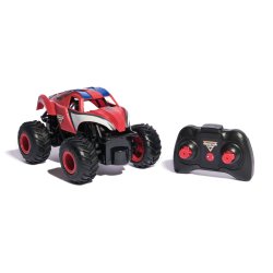 Monster Jam , Marvel The Amazing Spider-Man RC Monster Truck, 1:24 Scale, Kids Toys for Boys and Girls Ages 4 and up