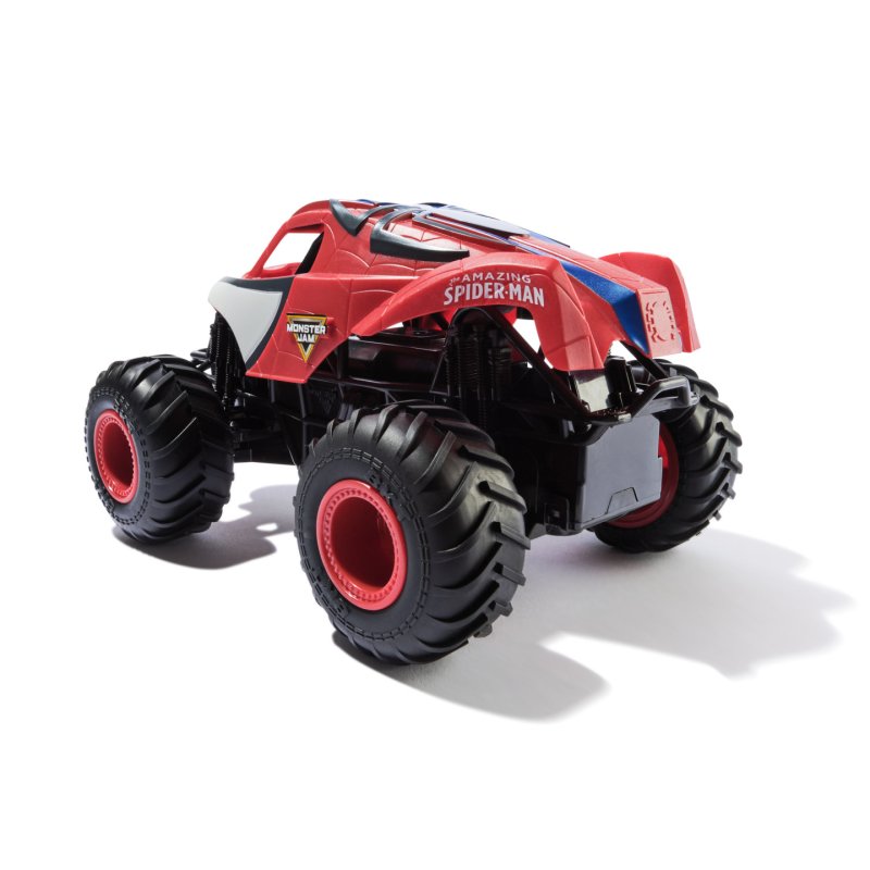 Monster Jam , Marvel The Amazing Spider-Man radiocommandé, échelle 1:24, jouets pour filles et garçons à partir de