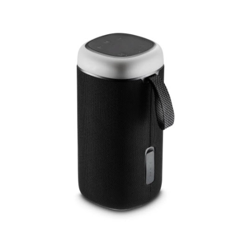 Glow Pro by HAMA (schwarz, Bluetooth, 3,5 mm Klinke, LED-Lichteffekte)