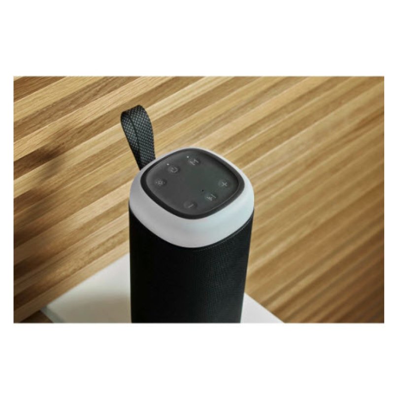 Glow Pro by HAMA (schwarz, Bluetooth, 3,5 mm Klinke, LED-Lichteffekte)